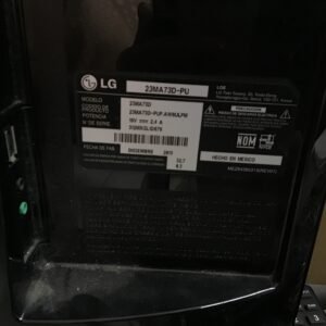 Monitor y televisión LG 23” serie 23MA73D-PU
