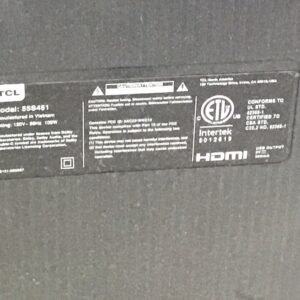Pantalla TCL 55”  SC-G