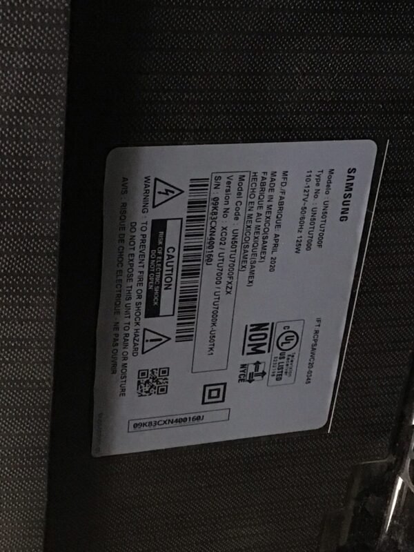 Pantalla Samsung 50” SC-G