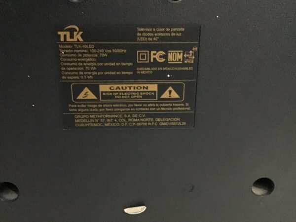 Pantalla TLK 40” SC-G