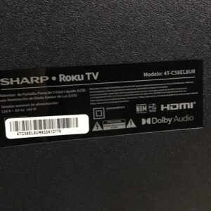 Pantalla Sharp 58” SC-G