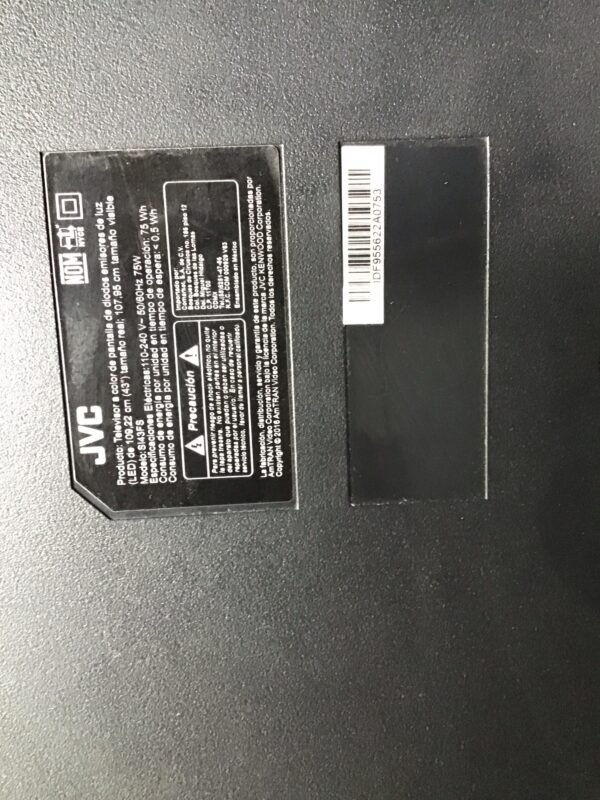 Pantalla JVC-43” SC-G