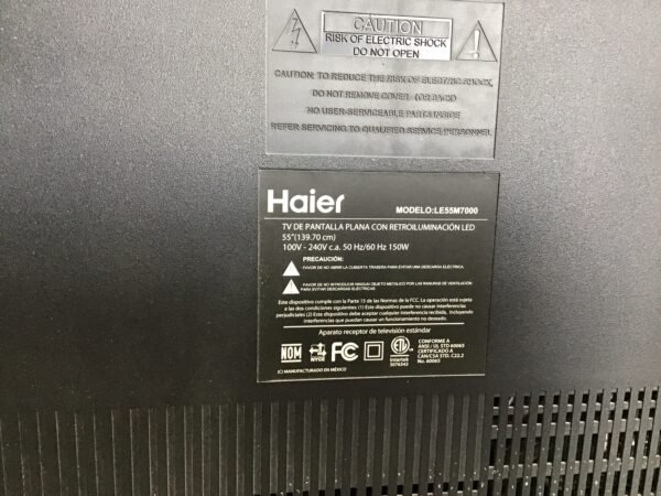 Haier 55 PTRC ,. - Image 2