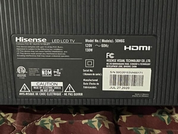 pantalla smart Hisense 55 PULGADAS P(TRC - Image 3