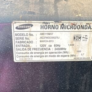 microondas Samsung Plata PTRC