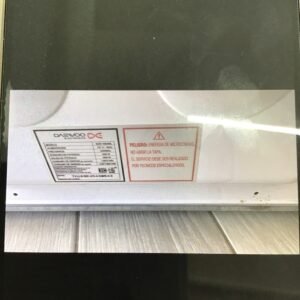 Microondas daewoo gris espejo…….