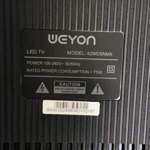 Pantalla Weyon 42” SC-G;