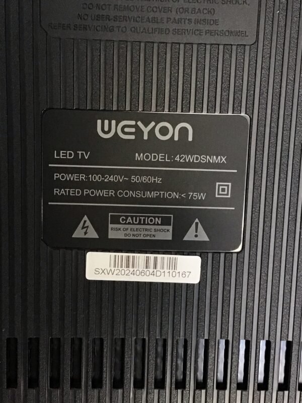Pantalla Weyon 42” SC-G;