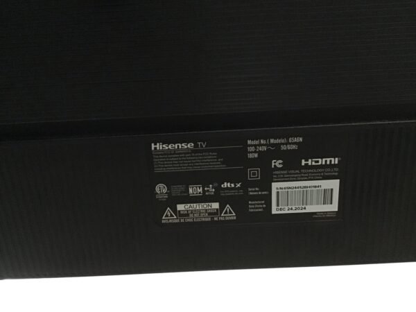 Pantalla Hisense 65” SC-G’ - Image 2